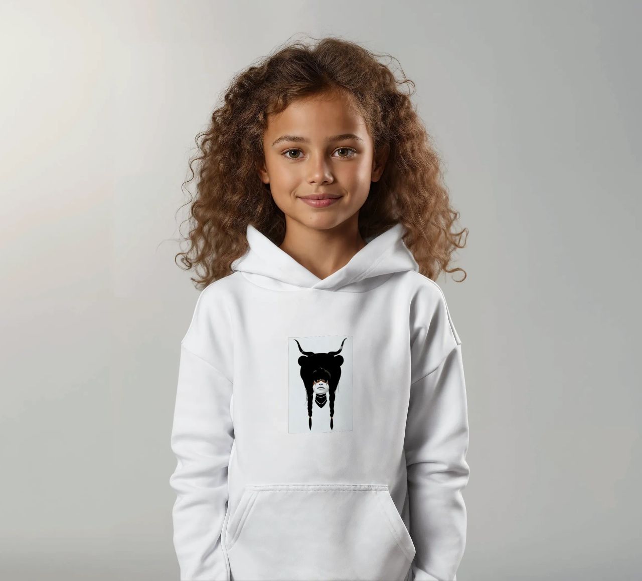 Bear Warrior kinder hoodie van Ruben Ireland