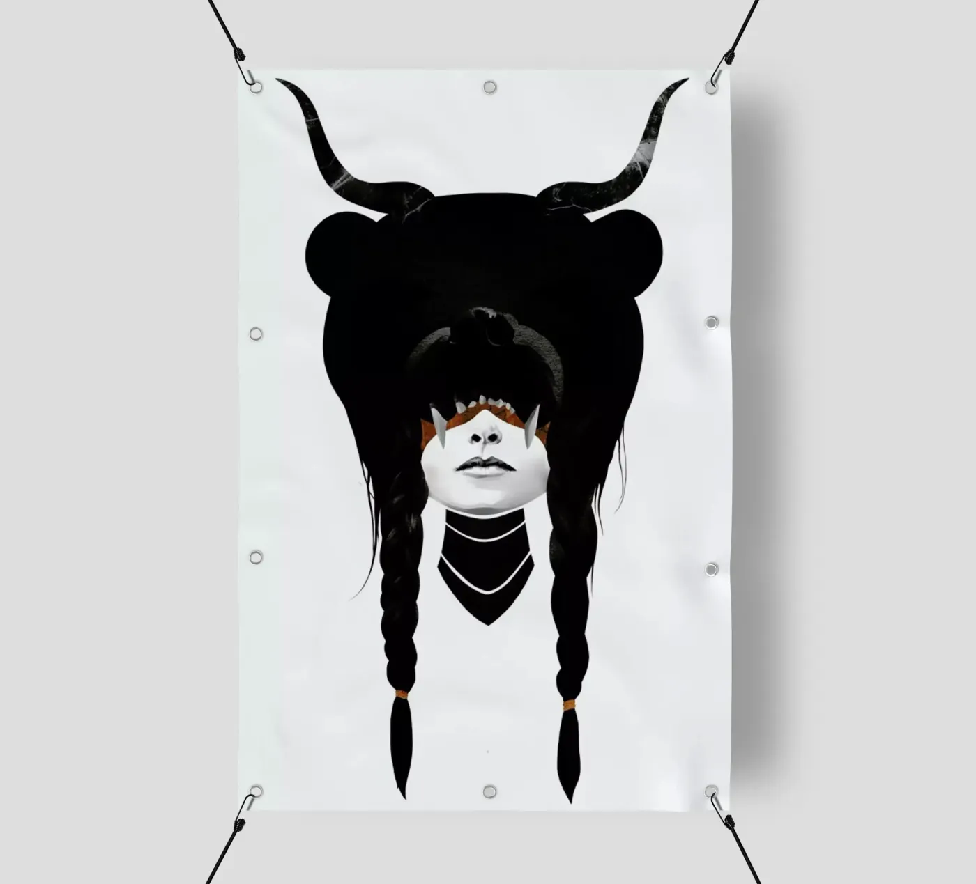 Bear Warrior telo in pvc da Ruben Ireland