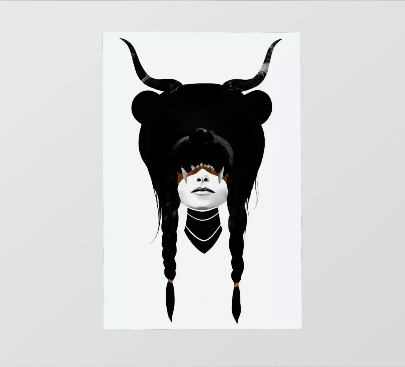 Bear Warrior telo in pvc da Ruben Ireland