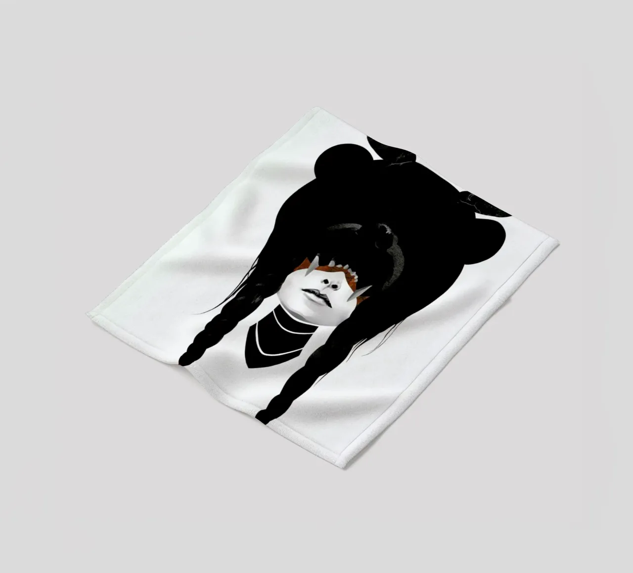 Bear Warrior fleecedeken van Ruben Ireland