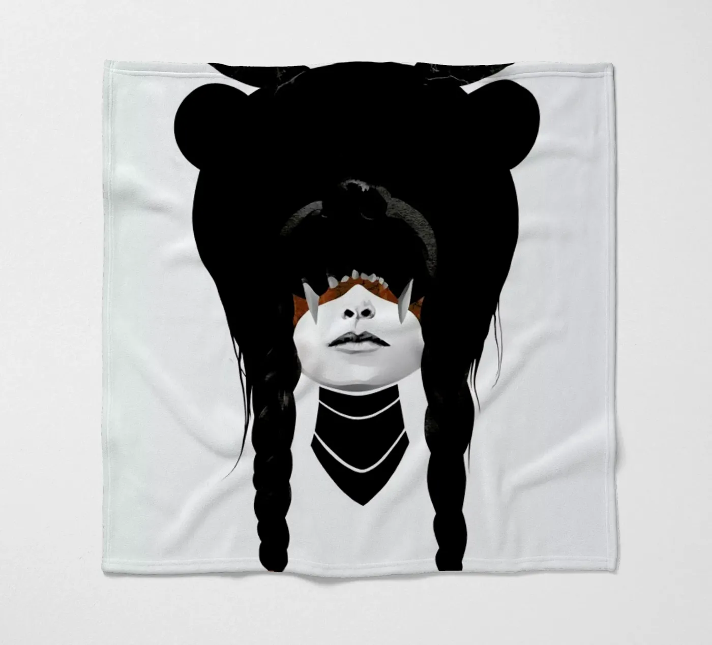 Bear Warrior fleecedeken van Ruben Ireland