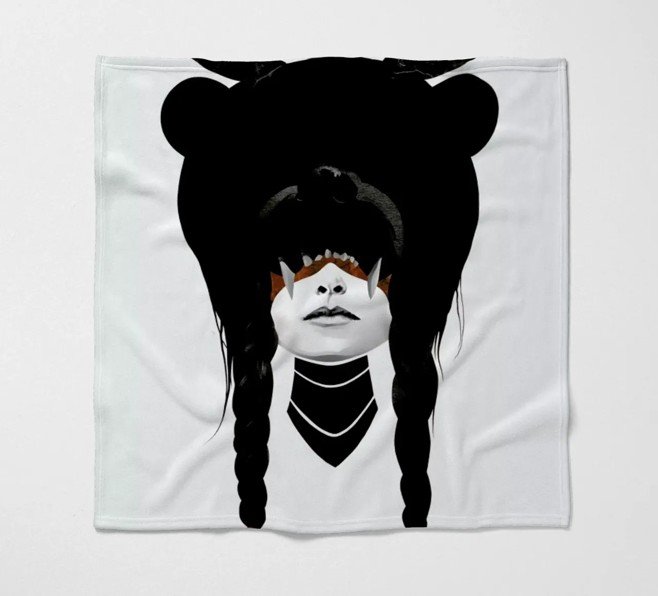 Bear Warrior fleecedeken van Ruben Ireland