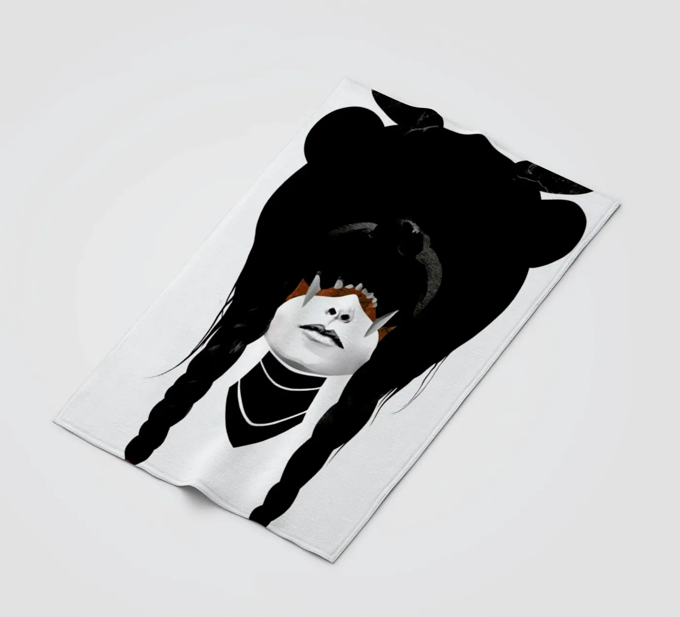 Bear Warrior fleecedeken van Ruben Ireland