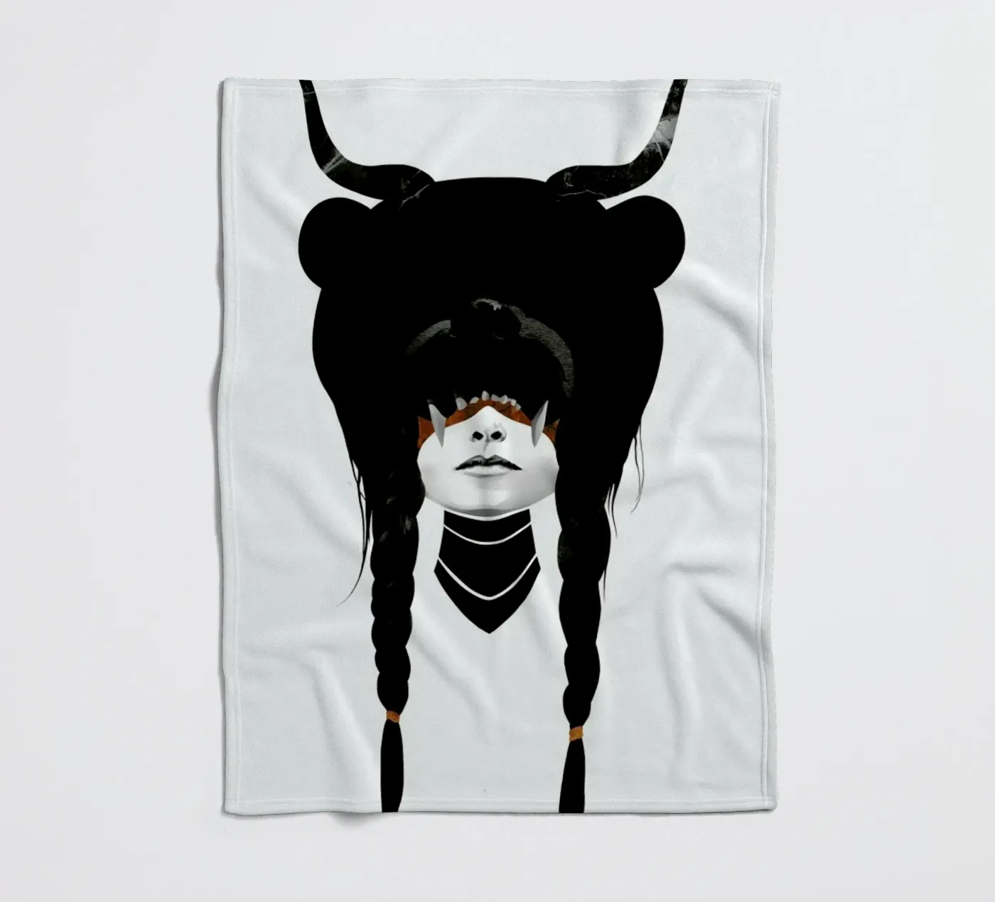 Bear Warrior fleecedeken van Ruben Ireland