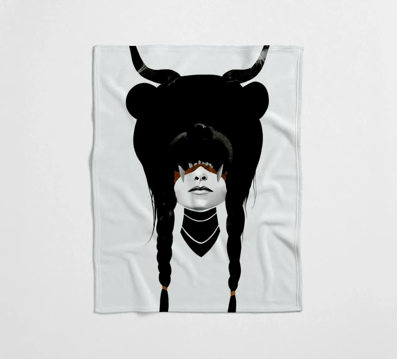 Bear Warrior fleecedeken van Ruben Ireland