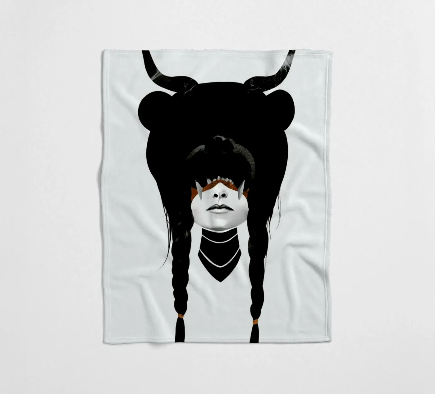 Bear Warrior fleecedeken van Ruben Ireland