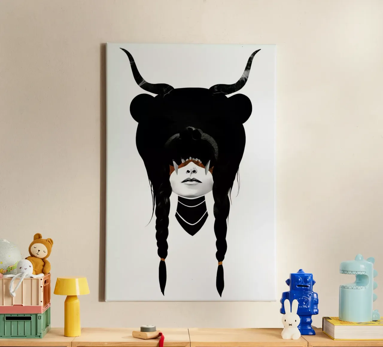 Bear Warrior tela da Ruben Ireland