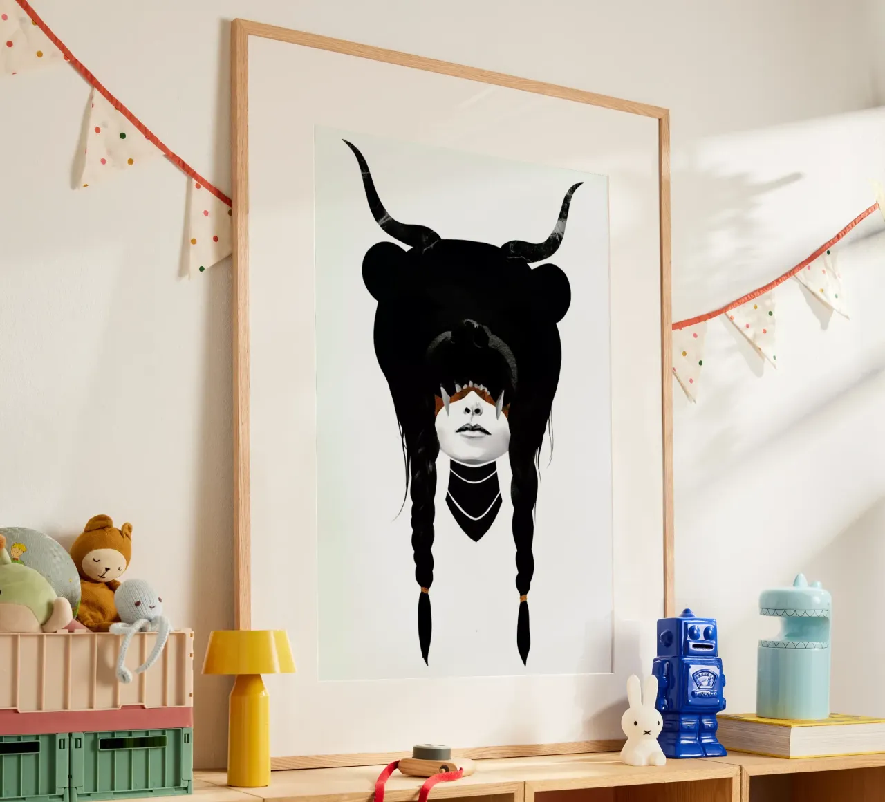 Bear Warrior poster by Ruben Ireland