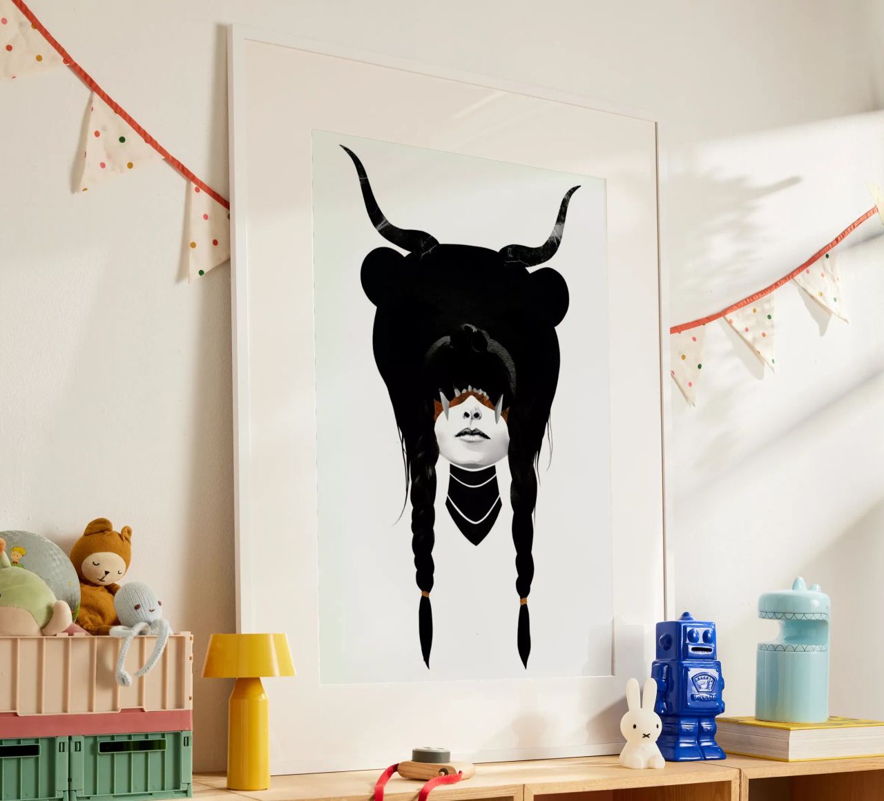 Bear Warrior poster by Ruben Ireland