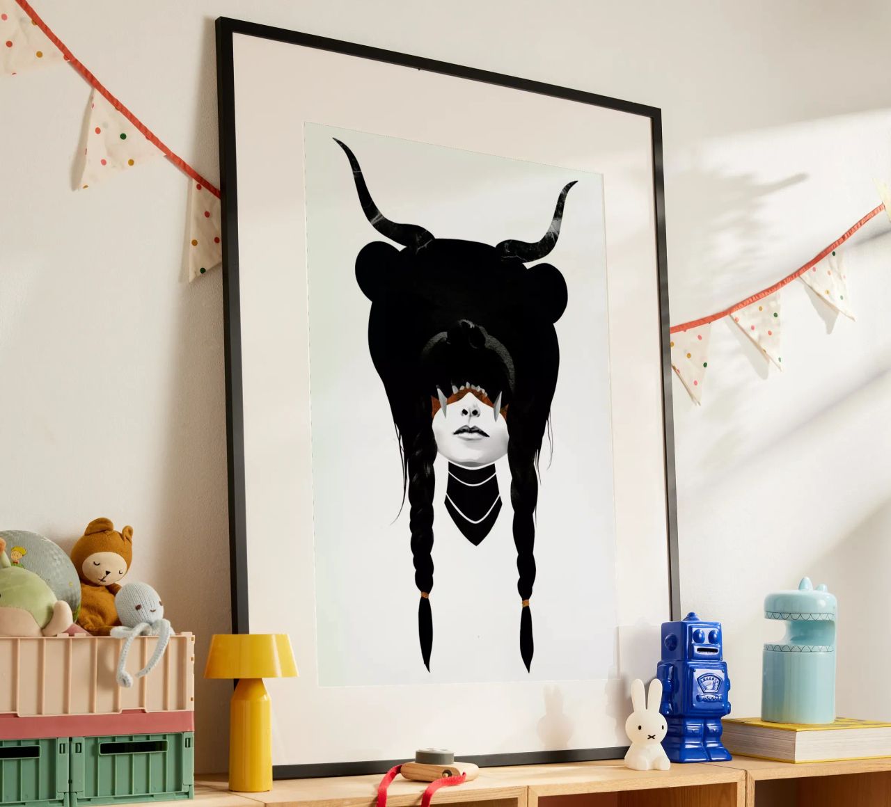 Bear Warrior poster by Ruben Ireland