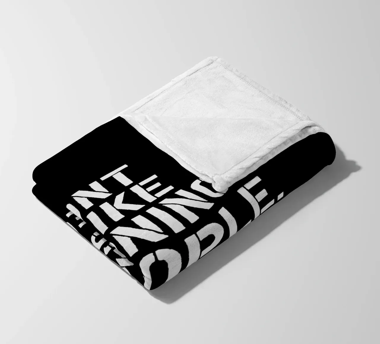 Non mi piacciono le persone del mattino, le mattine o le persone in nero coperta in pile da THE MOTIVATED TYPE