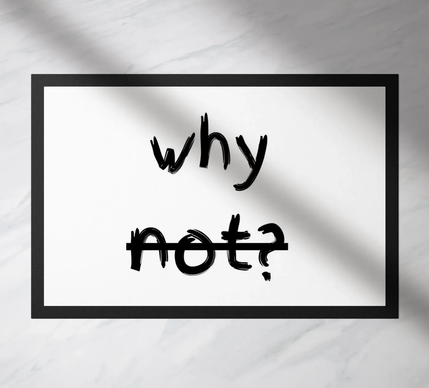 Why Fußmatte von TheGrumpyHomeDecor