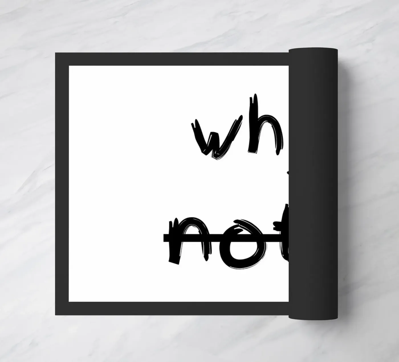 Why Fußmatte von TheGrumpyHomeDecor