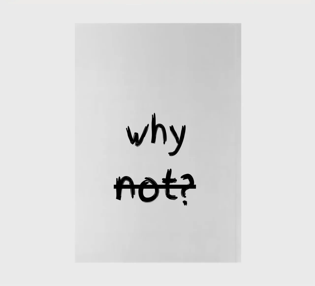 Why notebook by TheGrumpyHomeDecor