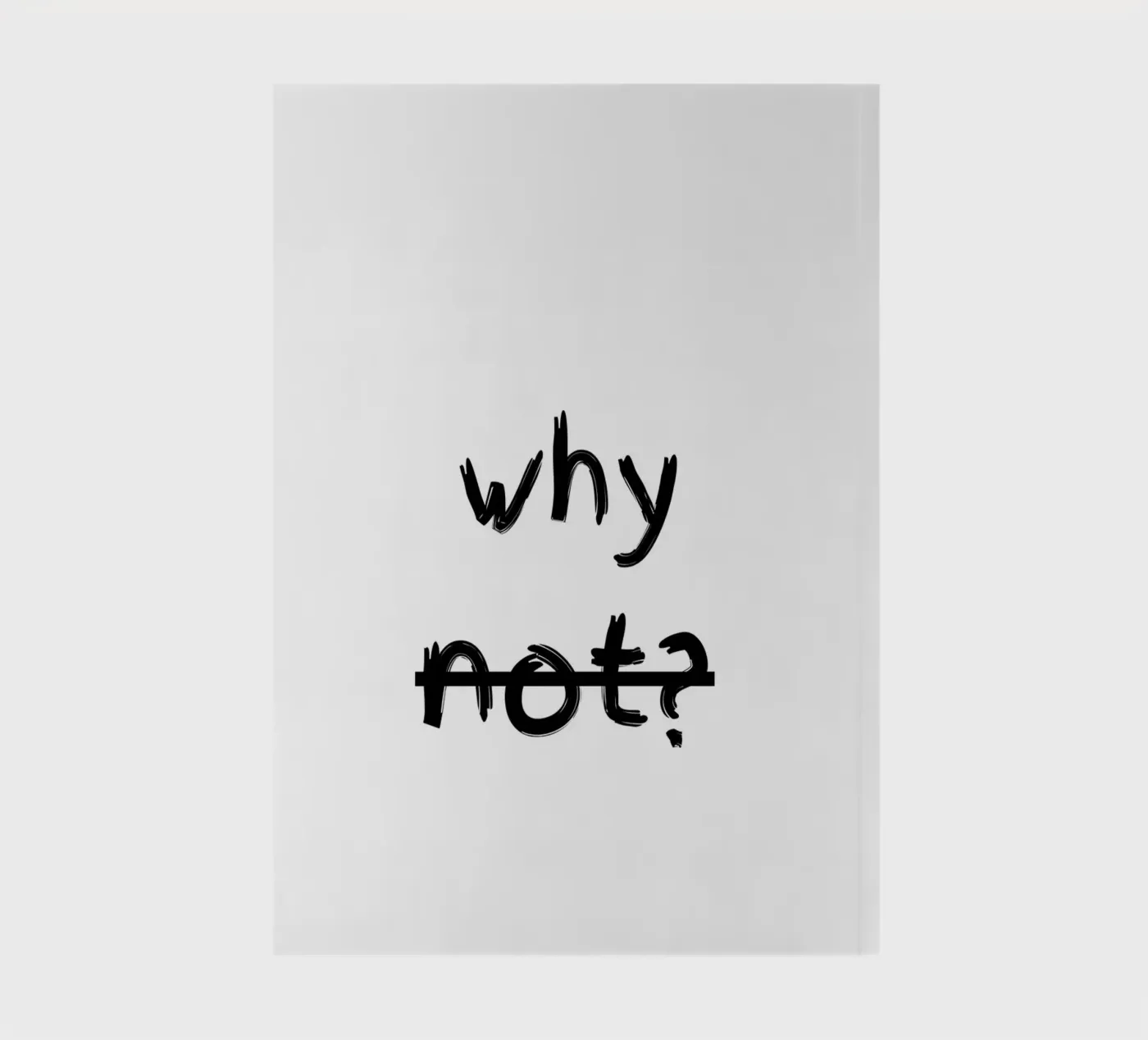 Why notitieboek van TheGrumpyHomeDecor