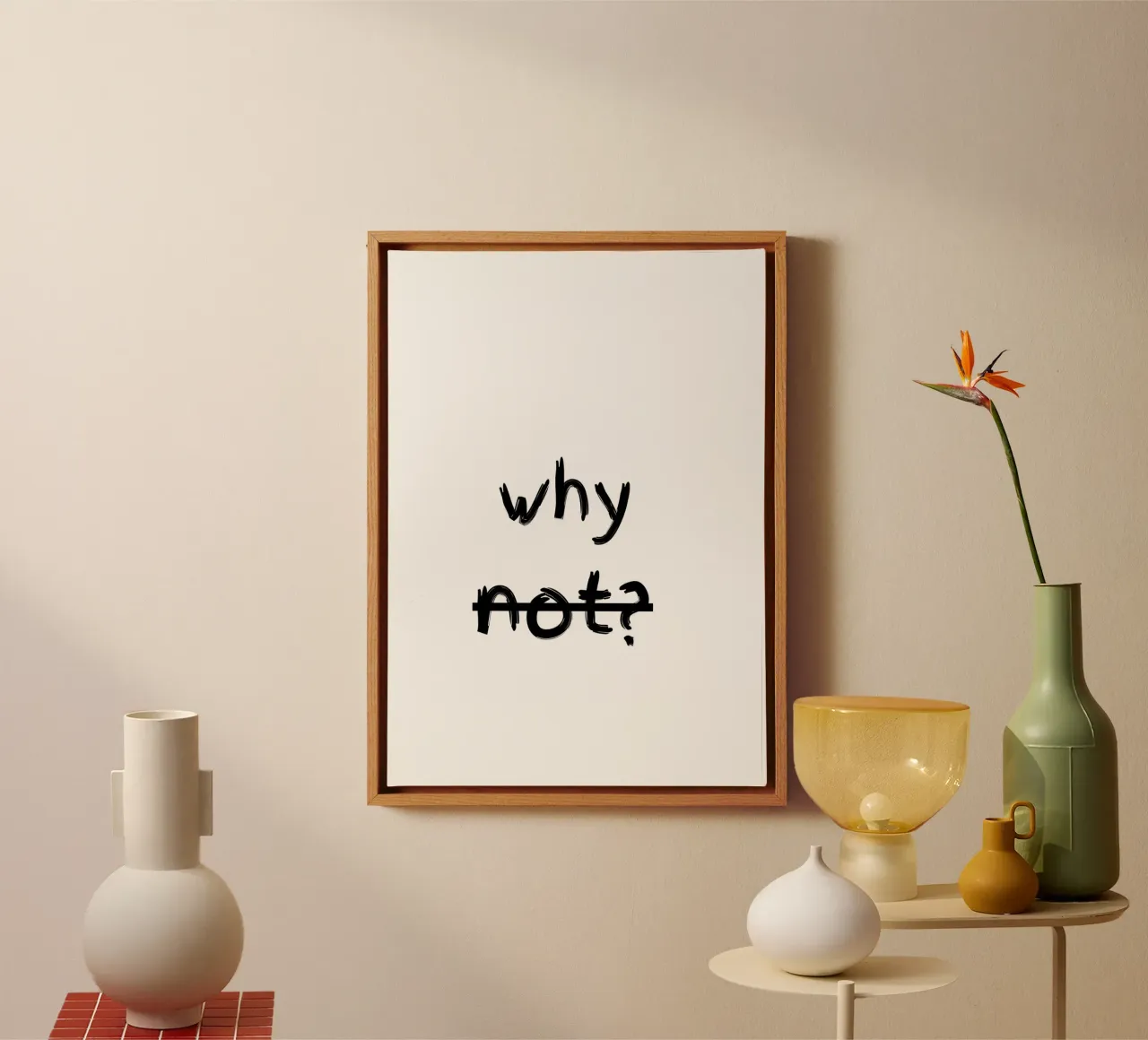 Why tela con Cornice a cassetta da TheGrumpyHomeDecor