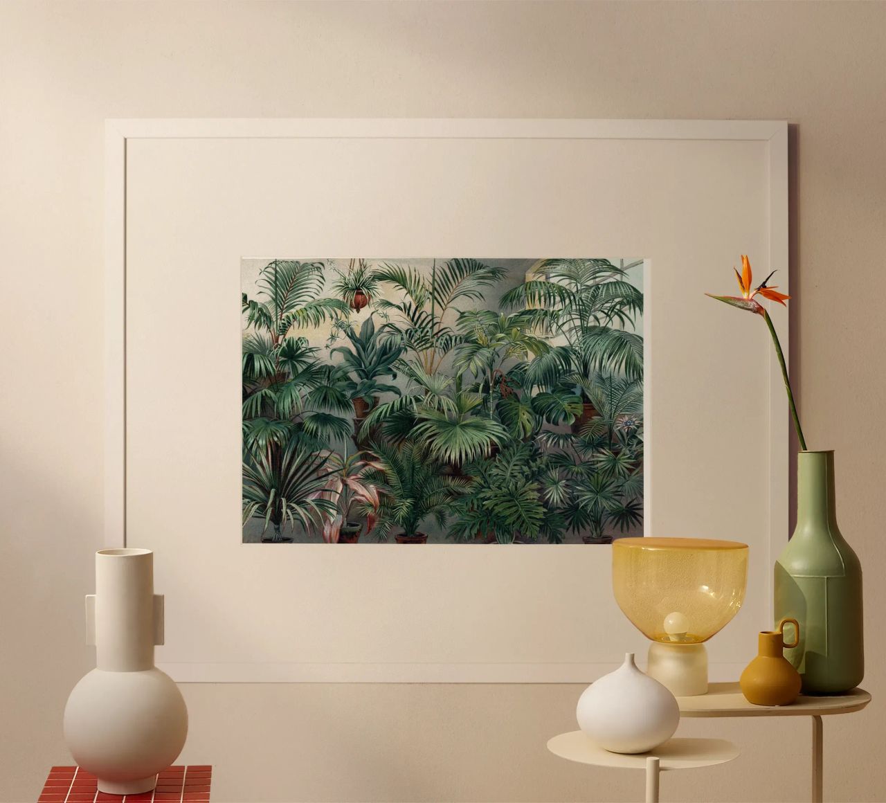 Vintage Meyers 5 Blattpflanzen 3 poster by Vintage Print Collection
