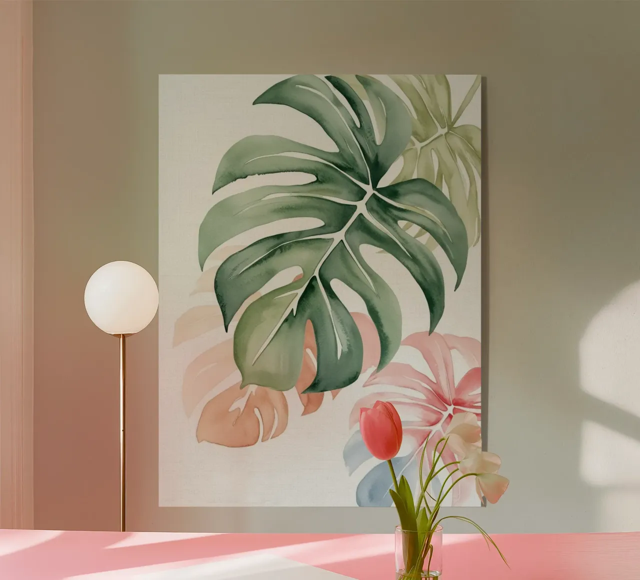 Botanical Breeze plexiglass da Artsy Vibes