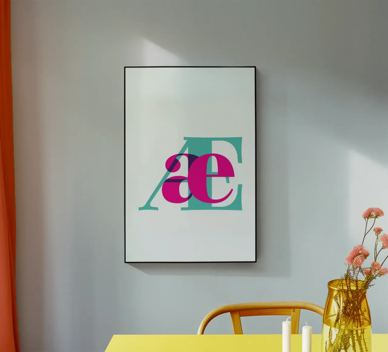 Magenta/Mint Æ plexiglass da Studio One