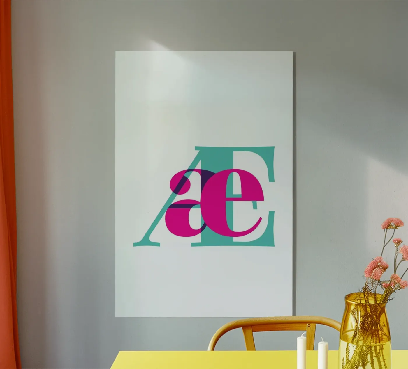 Magenta/Mint Æ plexiglass da Studio One