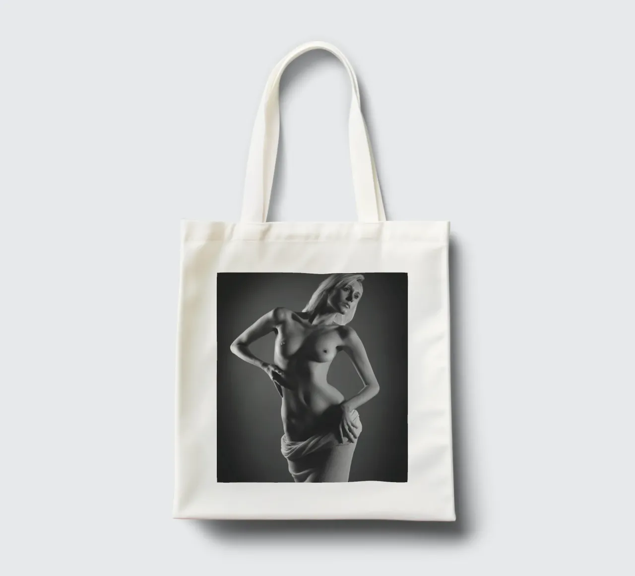 Iveta in cotton 3 borsa in juta da Dave Hare Photography