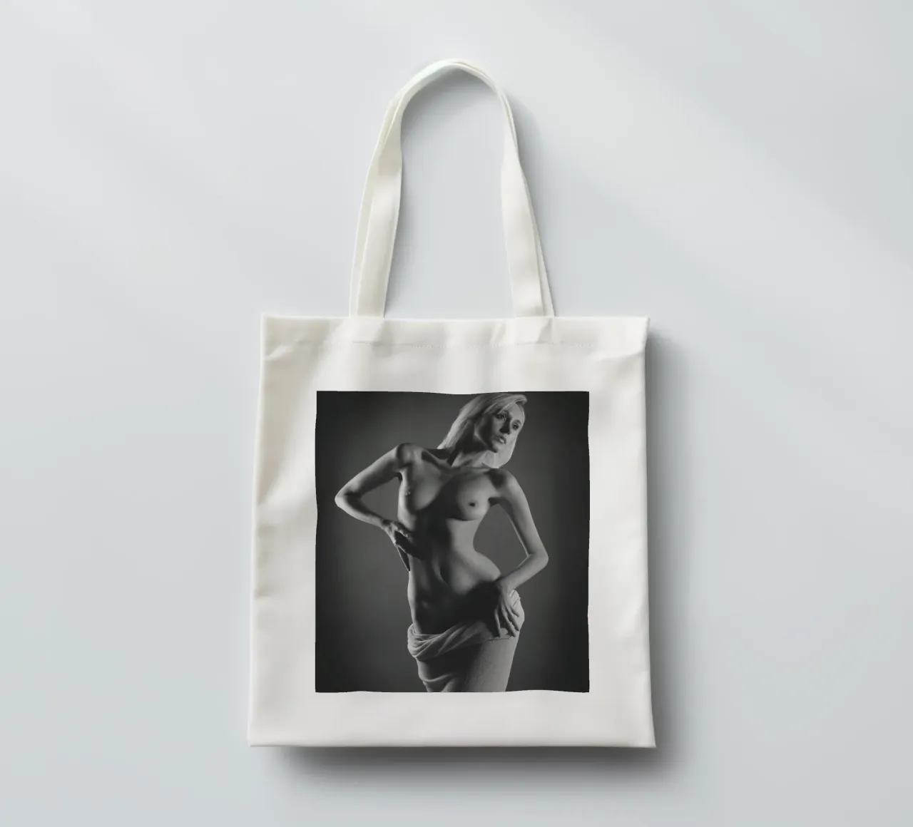 Iveta in cotton 3 borsa in juta da Dave Hare Photography