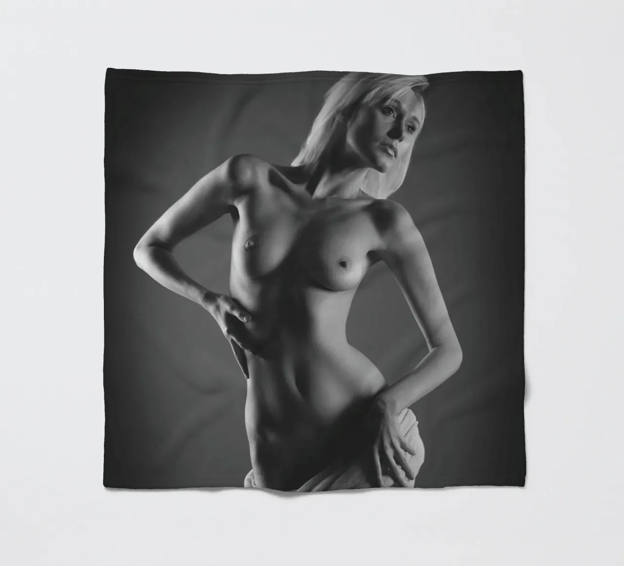 Iveta in cotton 3 coperta in pile da Dave Hare Photography