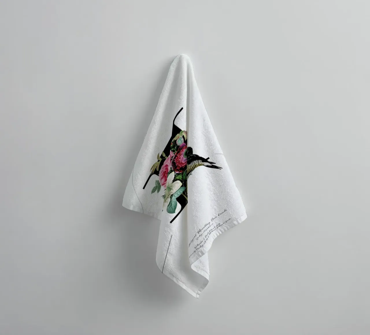 Botanical Alphabet - I asciugamano da bagno da Froilein Juno