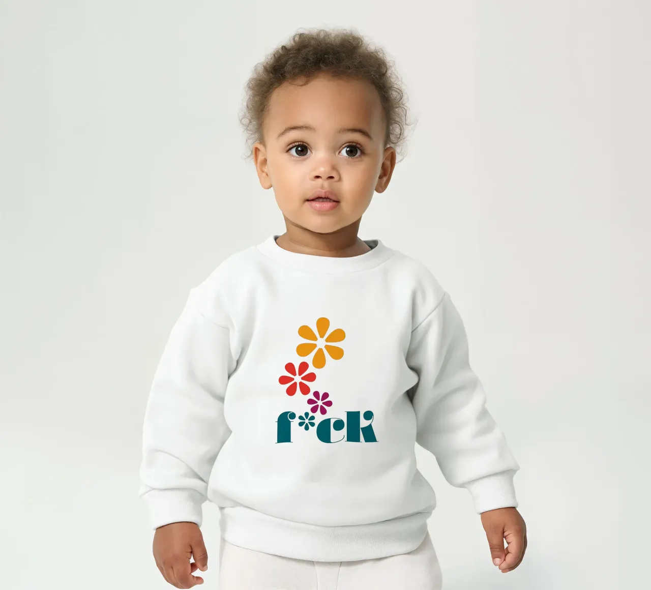 fck sudadera de bebé de Typehype