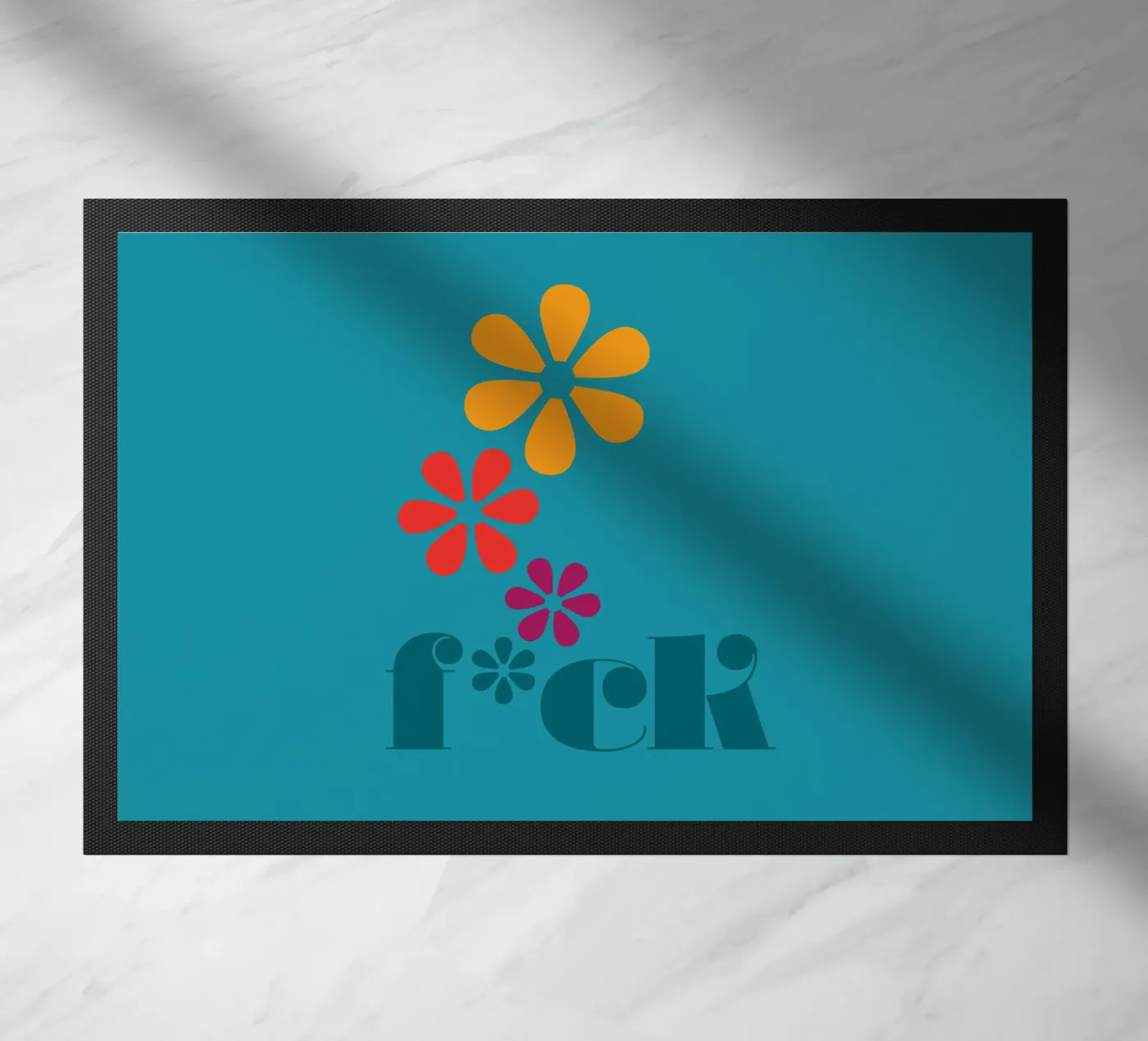 fck doormat by Typehype