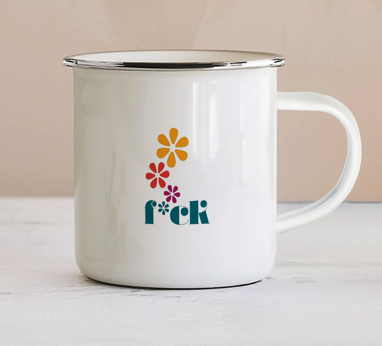 fck tazza in smalto da Typehype