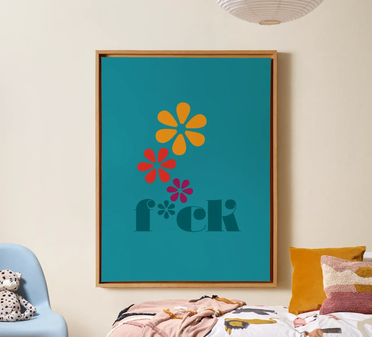 fck tela con Cornice a cassetta da Typehype