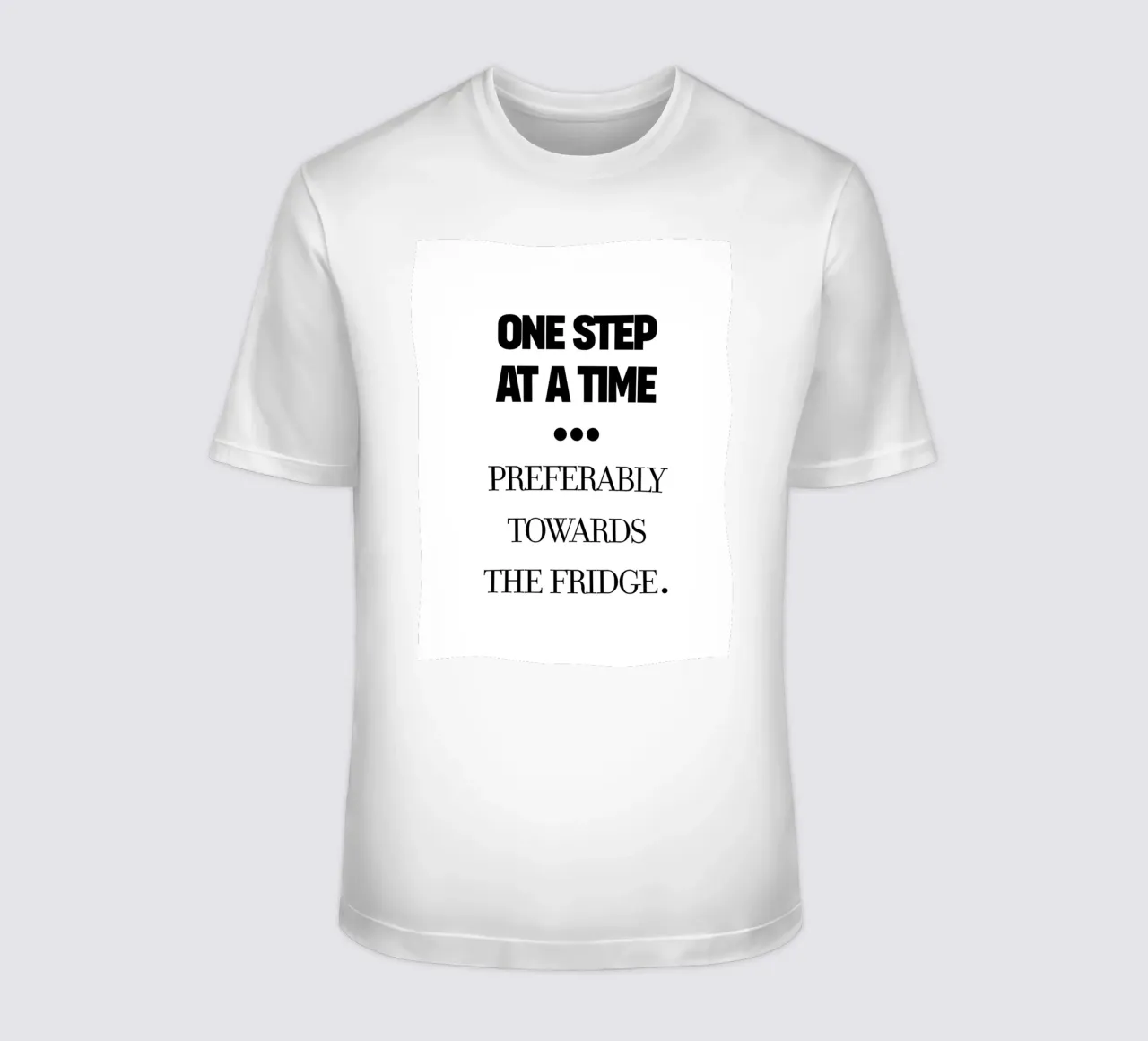 one step at a time t-shirt da TheGrumpyHomeDecor