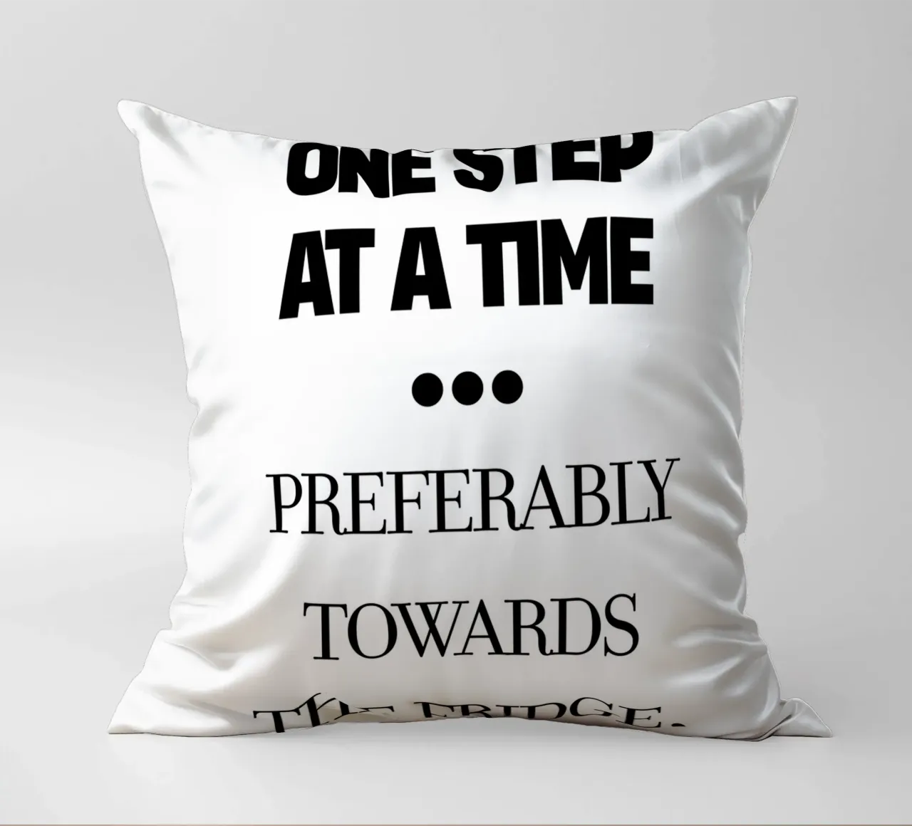 one step at a time cuscino da TheGrumpyHomeDecor