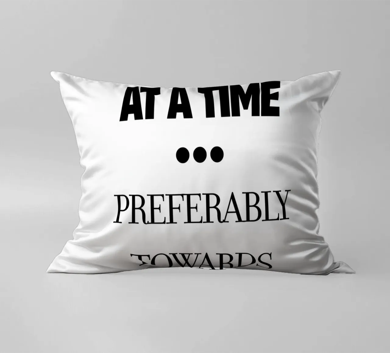 one step at a time cuscino da TheGrumpyHomeDecor