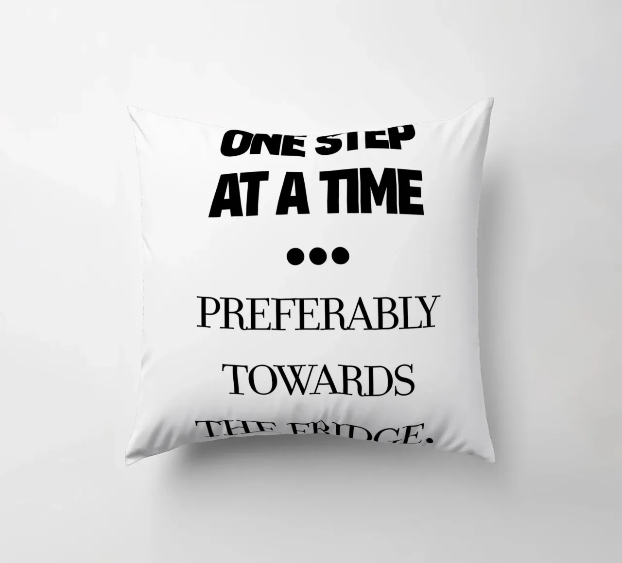 one step at a time cuscino da TheGrumpyHomeDecor