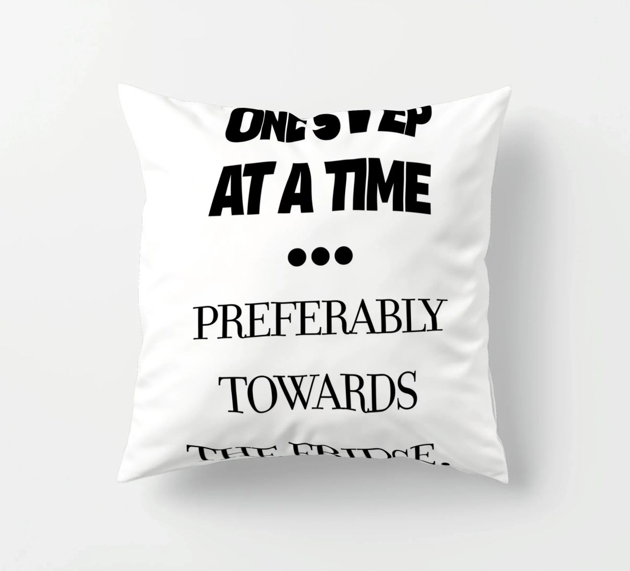 one step at a time cuscino da TheGrumpyHomeDecor