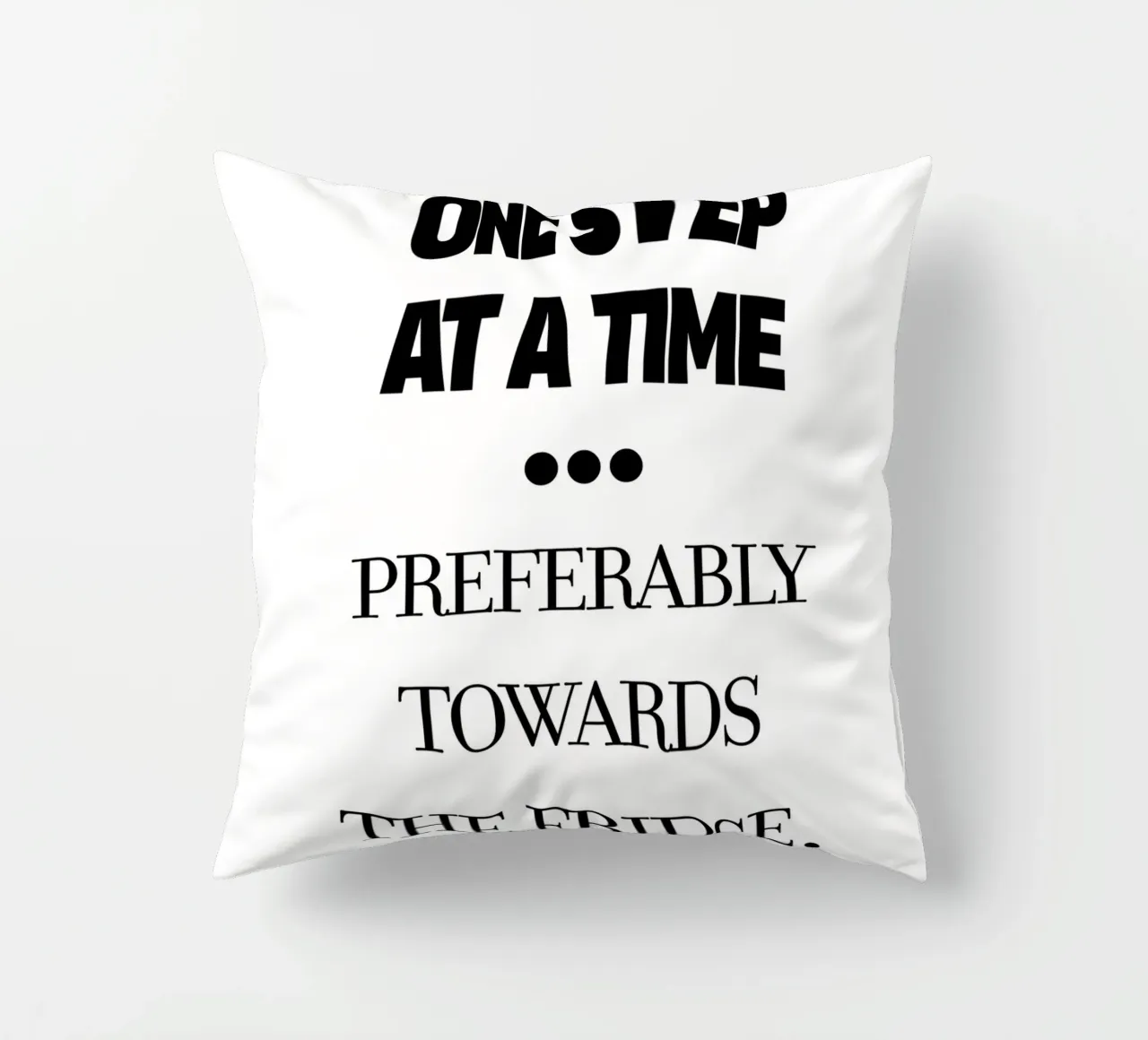 one step at a time cuscino da TheGrumpyHomeDecor