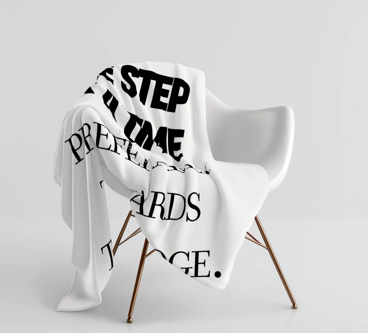 one step at a time coperta in pile da TheGrumpyHomeDecor
