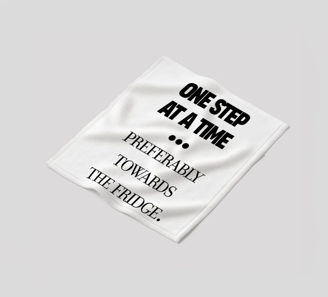 one step at a time coperta in pile da TheGrumpyHomeDecor