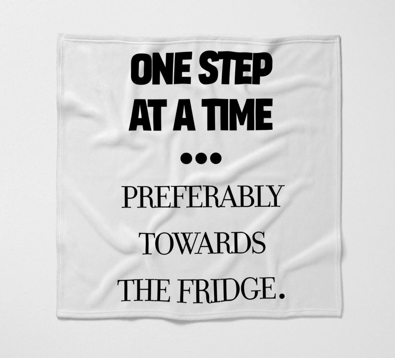 one step at a time coperta in pile da TheGrumpyHomeDecor