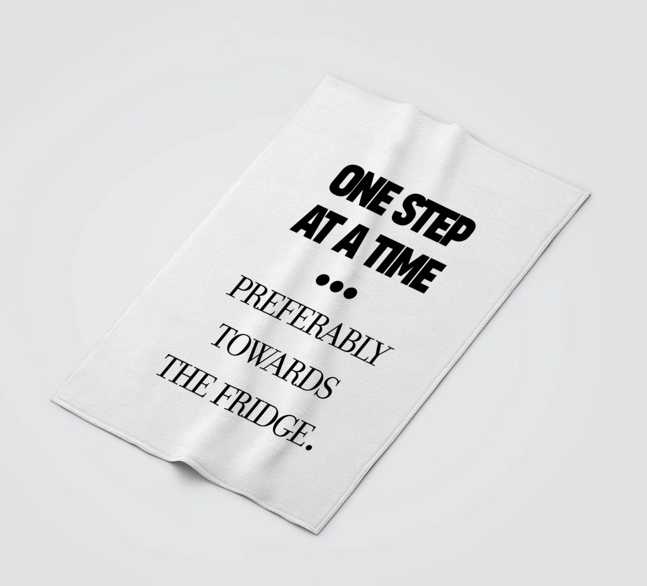 one step at a time coperta in pile da TheGrumpyHomeDecor