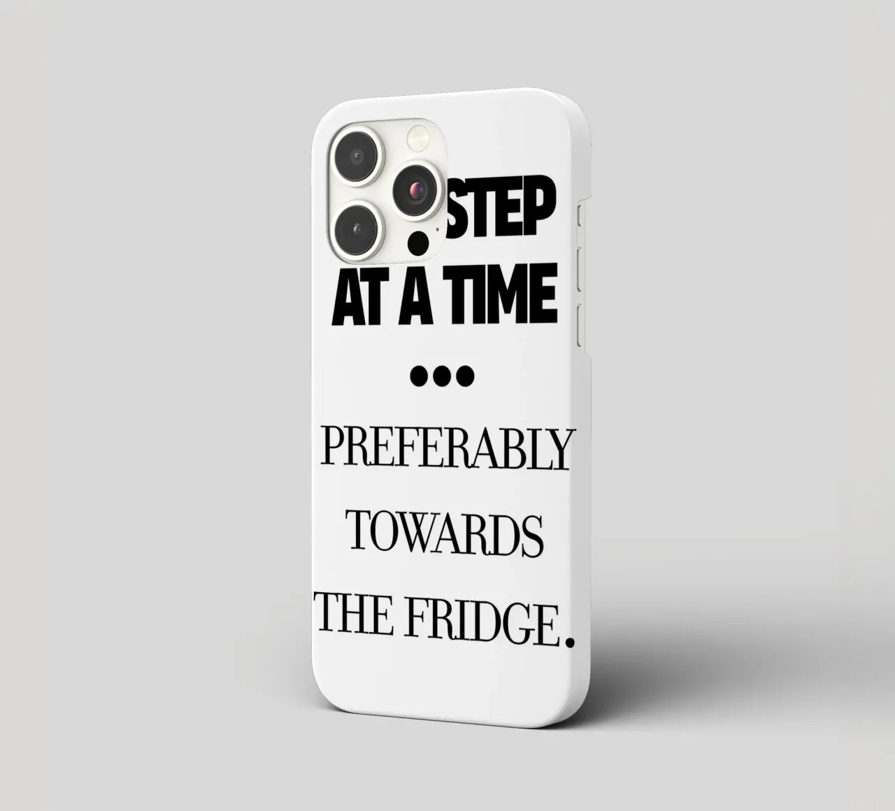 one step at a time cover iphone da TheGrumpyHomeDecor