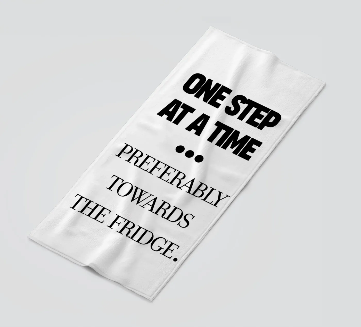 one step at a time telo mare da TheGrumpyHomeDecor