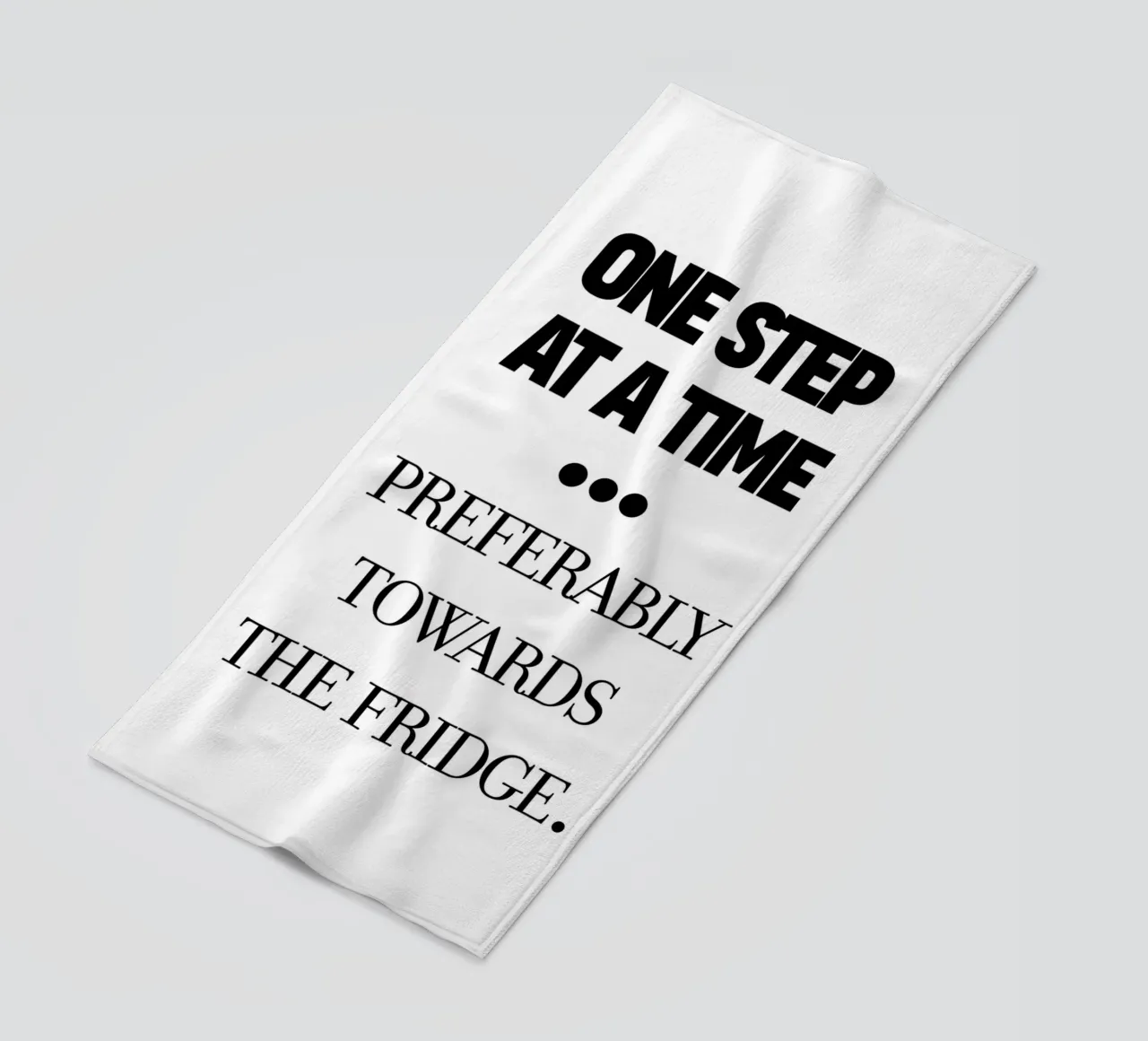 one step at a time telo mare da TheGrumpyHomeDecor