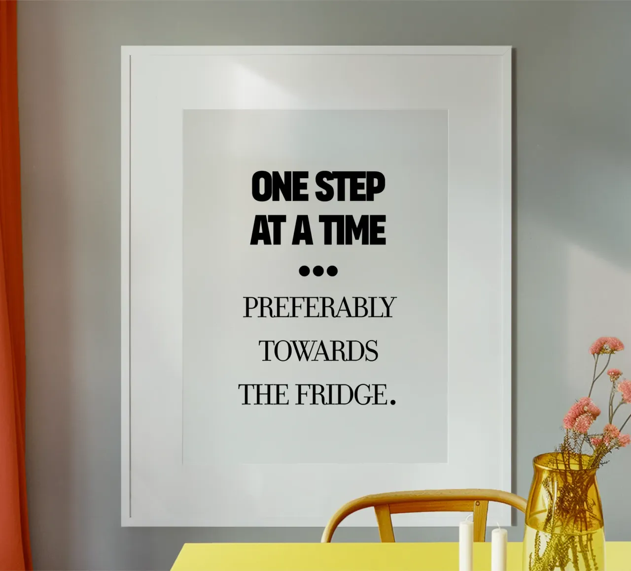 one step at a time carta hahnemühle da TheGrumpyHomeDecor