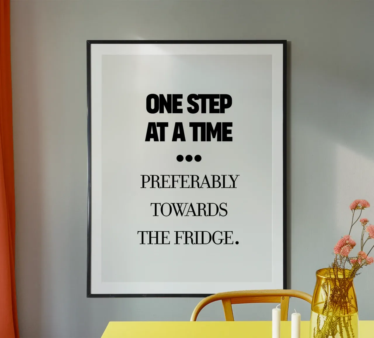 one step at a time carta hahnemühle da TheGrumpyHomeDecor