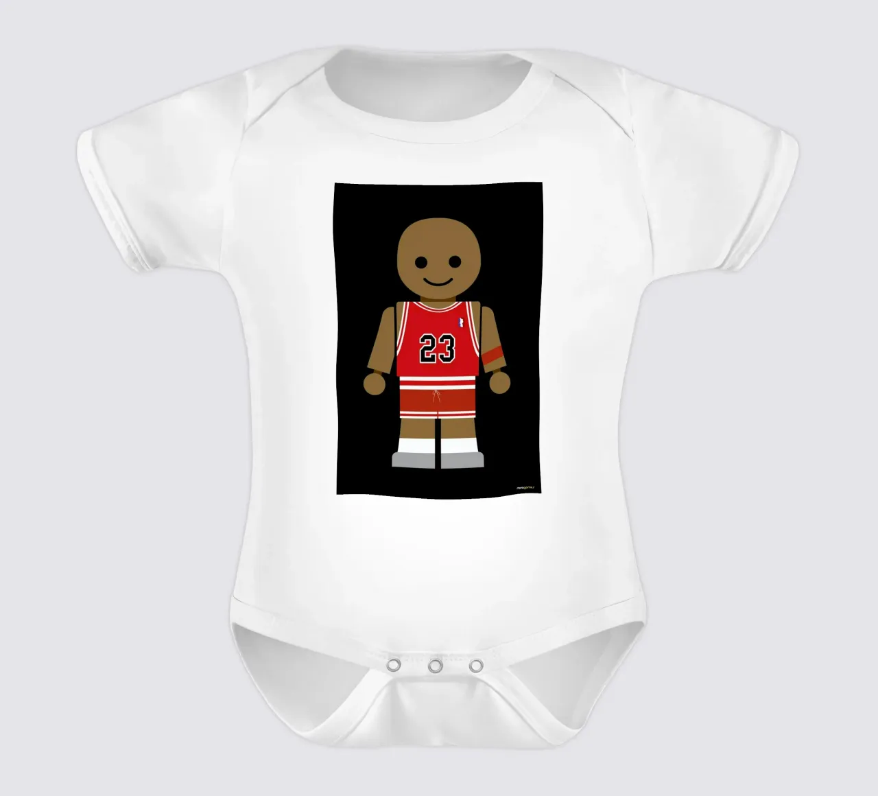 Michael Jordan Toy body neonato maniche corte da Rafa Gomes