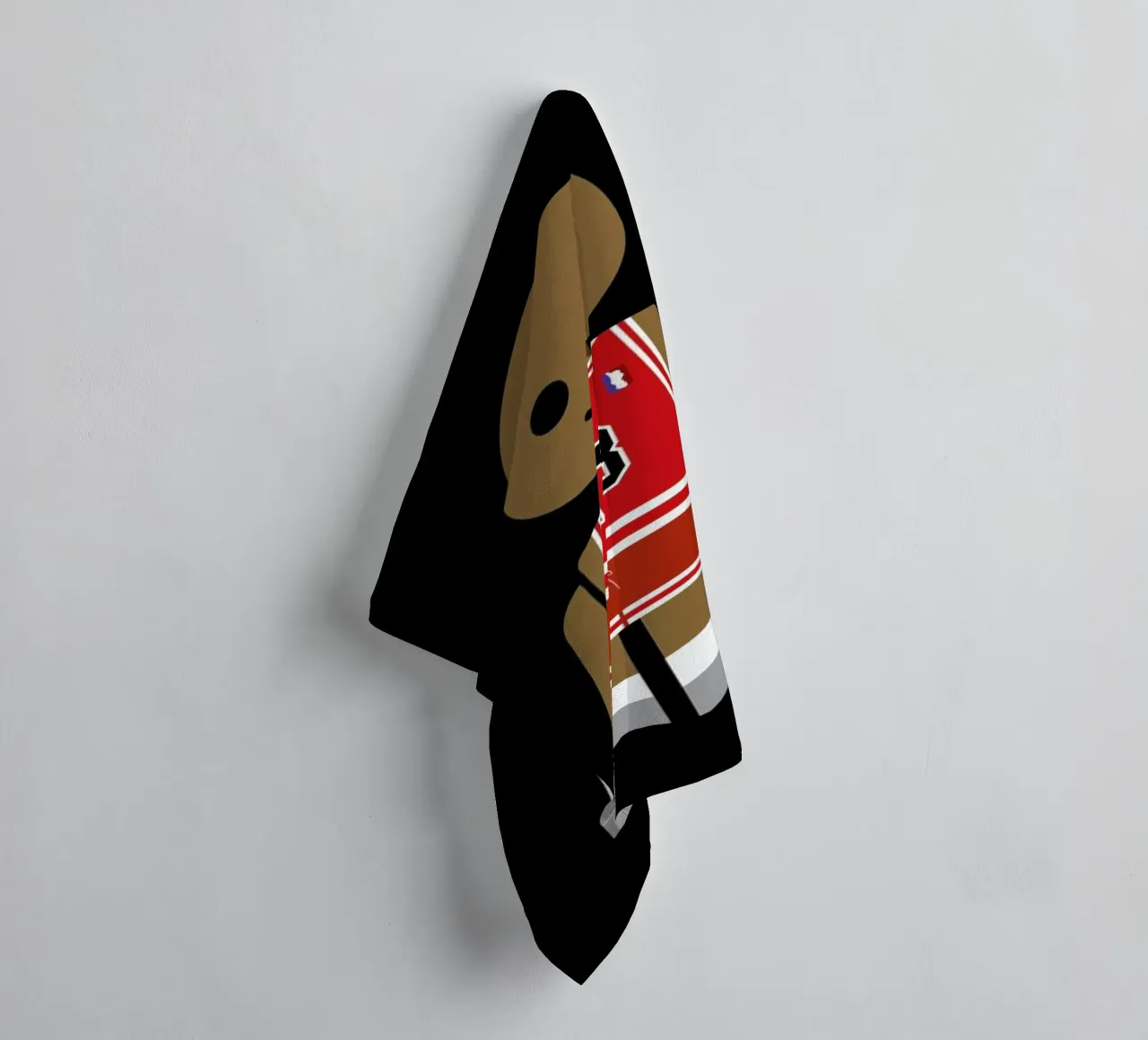 Michael Jordan Toy asciugamano da bagno da Rafa Gomes
