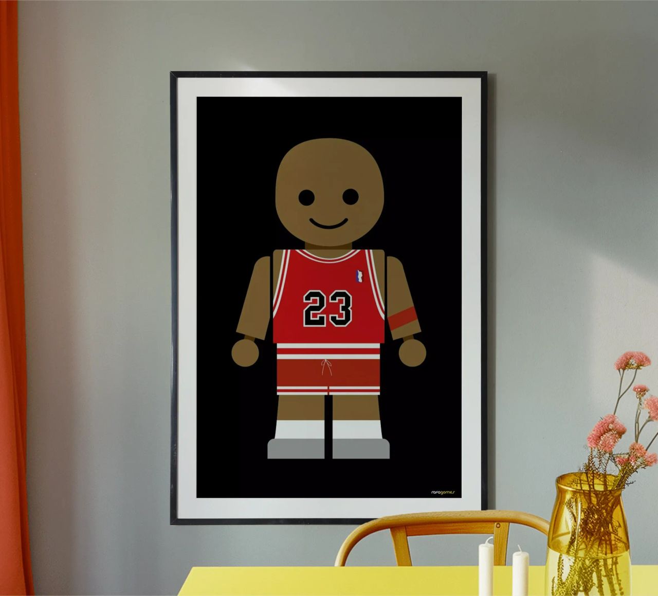 Michael Jordan Toy poster by Rafa Gomes